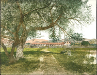 Detroit Photographic Co Prints 1898 Mission San Antonio Wide View - Panteek Antique Prints