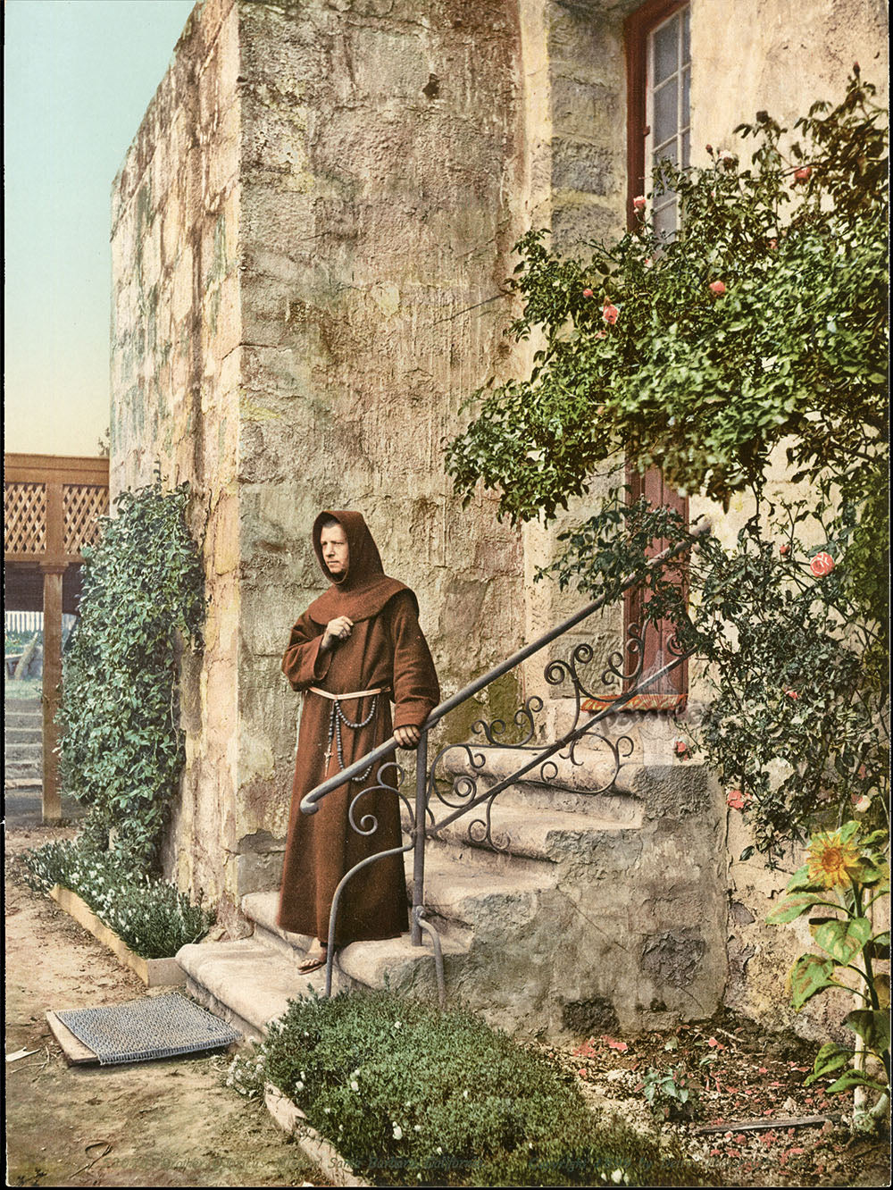 Detroit Photographic Co Prints 1898 Mission Santa Barbara, CA