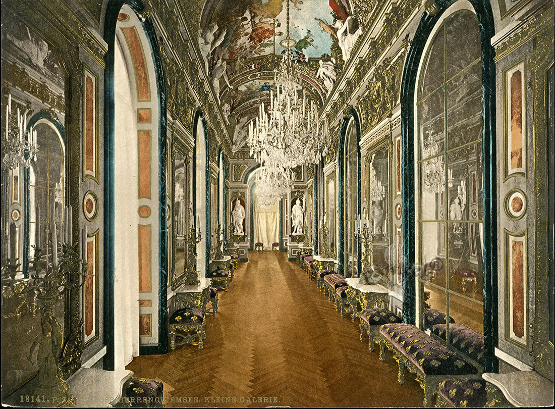 Detroit Photographic Co Prints 1898 P.Z. Schloss, Herrenchiemsee