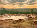 Detroit Photographic Co Prints 1898 Paint Pot, Yellowstone Park - Panteek Antique Prints
