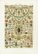 Dupont Auberville Decorative Prints 1877 Etruscan Jewlery Design - Panteek Antique Prints