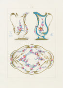 Edouard Garnier Soft Porcelain of Sevres 19th Century Print Ewer and Dish - Panteek Antique Prints