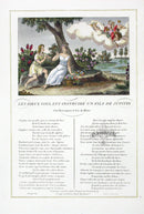 Fables de La Fontaine French Story Original Print Jupiter's Son - Panteek Antique Prints