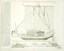 François Pâris Ancient Ships Antique Print Japan Navy Ship 1869 - Panteek Antique Prints