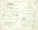 François Pâris Ancient Ships Antique Print Japan Ship 1868 - Panteek Antique Prints