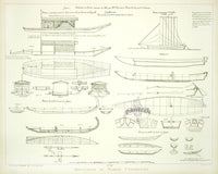 François Pâris Ancient Ships Antique Print Japan Ship 1868 - Panteek Antique Prints