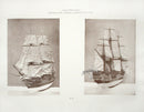 François Pâris Ancient Ships Antique Print Le Protecteur - Panteek Antique Prints