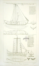 François Pâris Ancient Ships Antique Print Norway - Panteek Antique Prints