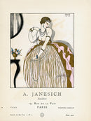 Gazette du Bon Ton 1912 Prints A. Janesich, Halouze - Panteek Antique Prints