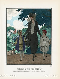 Gazette du Bon Ton 1912 Prints Allons, Brissaud - Panteek Antique Prints