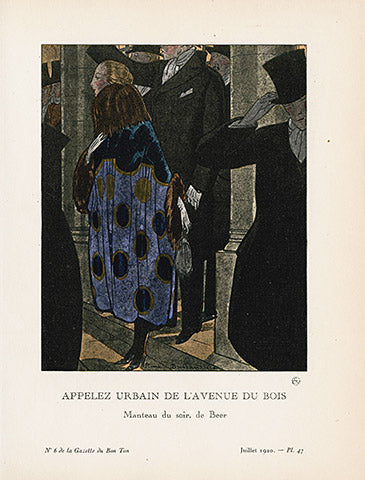 Gazette du Bon Ton 1912 Prints Appelez, Brissaud