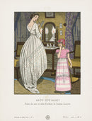 Gazette du Bon Ton 1912 Prints As-Tu Sage, Brissaud - Panteek Antique Prints