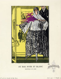 Gazette du Bon Ton 1912 Prints Au Bal, Simeon - Panteek Antique Prints