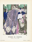 Gazette du Bon Ton 1912 Prints Bouquet, Mourgue - Panteek Antique Prints