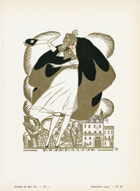 Gazette du Bon Ton 1912 Prints Bourrasque, Simeon - Panteek Antique Prints