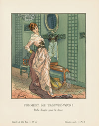 Gazette du Bon Ton 1912 Prints Comment Me, Drian - Panteek Antique Prints