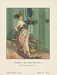 Gazette du Bon Ton 1912 Prints Comment Me, Drian - Panteek Antique Prints