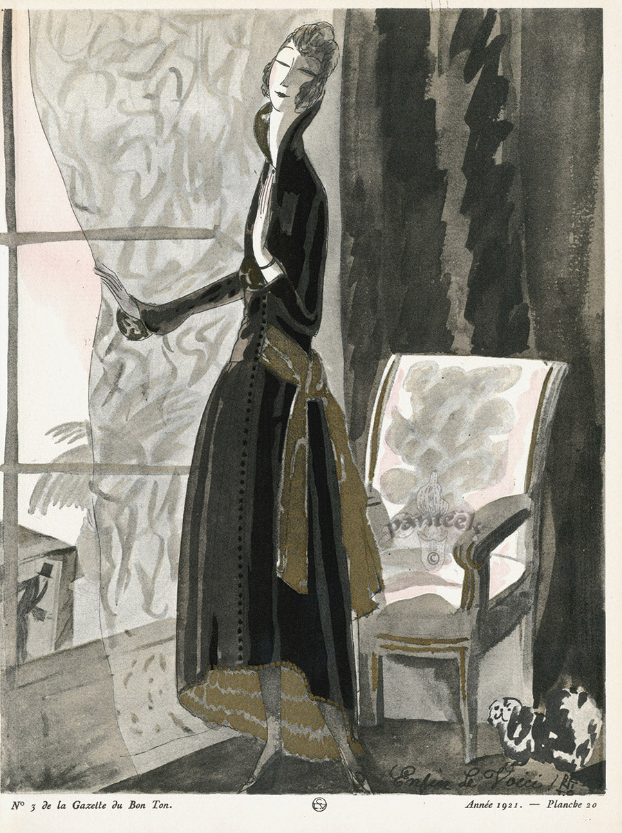 Gazette du Bon Ton 1912 Prints Enfin, Benito