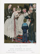 Gazette du Bon Ton 1912 Prints Il Na Pas Pleure, Brissaud - Panteek Antique Prints