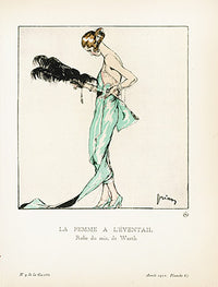 Gazette du Bon Ton 1912 Prints La Femme, Drian - Panteek Antique Prints