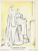 Gazette du Bon Ton 1912 Prints La Fourrure, Benito - Panteek Antique Prints