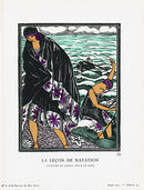 Gazette du Bon Ton 1912 Prints La Lecon, Simeon - Panteek Antique Prints