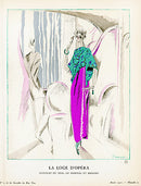 Gazette du Bon Ton 1912 Prints La Loge, Mourgue - Panteek Antique Prints