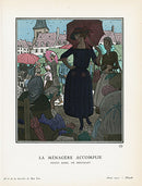 Gazette du Bon Ton 1912 Prints La Menagere, Brissaud - Panteek Antique Prints