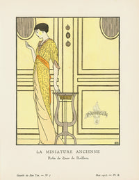 Gazette du Bon Ton 1912 Prints La Miniature, Boutet de Monvel - Panteek Antique Prints