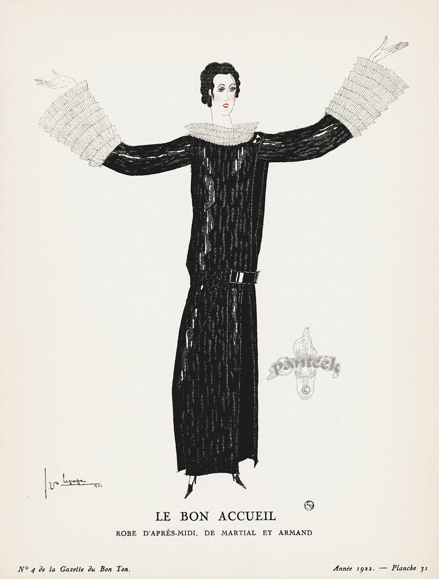 Gazette du Bon Ton 1912 Prints Le Bon, LePape