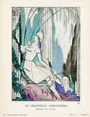 Gazette du Bon Ton 1912 Prints Le Chapiteau Corinthien - Panteek Antique Prints