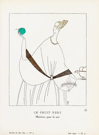 Gazette du Bon Ton 1912 Prints Le Fruit, Benito - Panteek Antique Prints