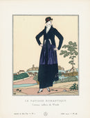 Gazette du Bon Ton 1912 Prints Le Paysage, Boutet de Monvel - Panteek Antique Prints