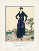 Gazette du Bon Ton 1912 Prints Le Paysage, Boutet de Monvel - Panteek Antique Prints