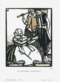 Gazette du Bon Ton 1912 Prints Le Poisson, Leroy - Panteek Antique Prints