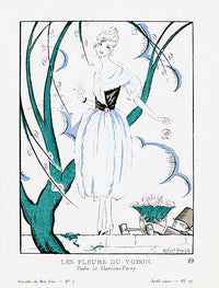 Gazette du Bon Ton 1912 Prints Les Fleurs, Bonfils - Panteek Antique Prints