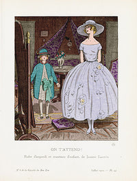 Gazette du Bon Ton 1912 Prints On T'Attend, Brissaud - Panteek Antique Prints