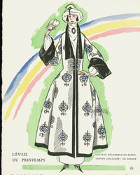 Gazette du Bon Ton 1912 Prints Printemps, Simeon - Panteek Antique Prints