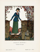 Gazette du Bon Ton 1912 Prints Puis-Je Entrer - Panteek Antique Prints