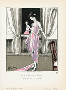 Gazette du Bon Ton 1912 Prints Que Vas, Drian - Panteek Antique Prints