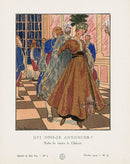 Gazette du Bon Ton 1912 Prints Qui Dois, Brissaud - Panteek Antique Prints