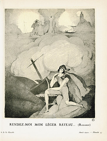 Gazette du Bon Ton 1912 Prints Rendez-Moi, Martin