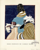 Gazette du Bon Ton 1912 Prints Trois Chapeaux, Woodruff - Panteek Antique Prints