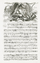 George Bickham English Song Engravings Blaze of Charms - Panteek Antique Prints