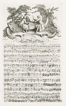 George Bickham English Song Engravings Earth's Motion Prov'd - Panteek Antique Prints