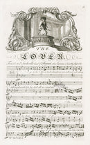 George Bickham English Song Engravings Lover - Panteek Antique Prints