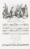 George Bickham English Song Engravings Prudent Admirer - Panteek Antique Prints