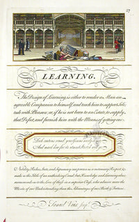 George Bickham Universal Penman 1741 Handwriting Learning - Panteek Antique Prints