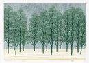 Hajime Namiki Tree Scene 117 80/200 - Panteek Antique Prints