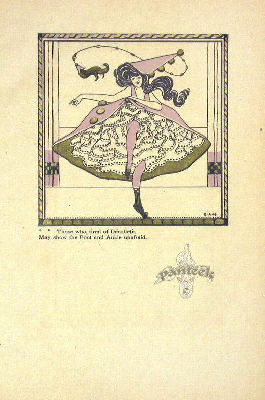 Harrison Pochoir Prints 1913 Youthful Dance